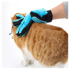 Upgraded 5-Finger Multifunctional Pet Grooming Deshedding & Massage Mitts Set