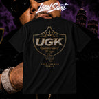 LOCALSAINT Pimp C Long Live The Pimp Heavy Cotton Unisex Graphic T-Shirt Hoodie Houston Rap Texas UGK Underground KingzDJ Screw 713 Crewneck Tee, Vintage Streetwear Graphic T-Shirt Direct To Garment Breathable Print