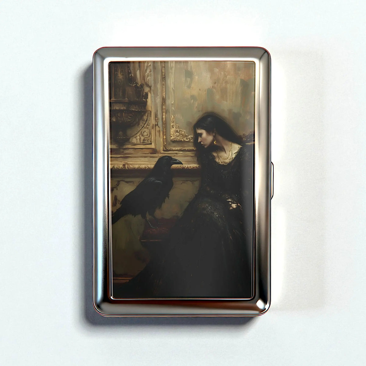 10 Styles Metal Wallet - Vintage Card Holder Trinkets Box Tin Versatile Case Business Card ID Holder