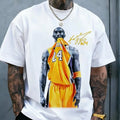 Men's Vintage Kobe Bite Character Cotton Short-Sleeve T-Shirt