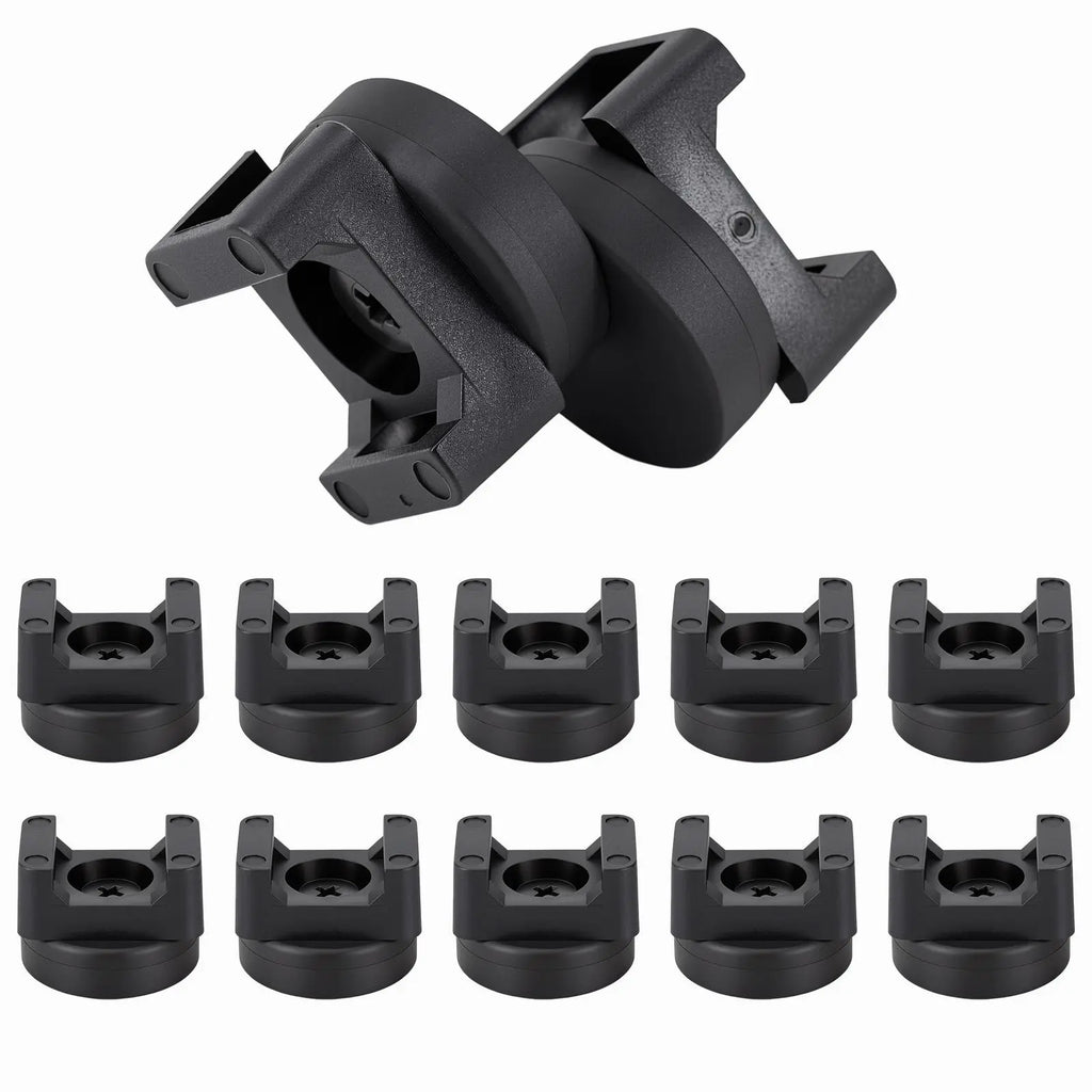 GJAHSH Heavy-Duty Magnetic Cable Tie Mounts, 22mm Magnetic Zip Tie Mount Bases, 22lbs Strong Magnetic Wire Holders and Cable Organizers for Home, Office, Marine, and Electrical Wire Management