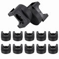 GJAHSH Heavy-Duty Magnetic Cable Tie Mounts, 22mm Magnetic Zip Tie Mount Bases, 22lbs Strong Magnetic Wire Holders and Cable Organizers for Home, Office, Marine, and Electrical Wire Management