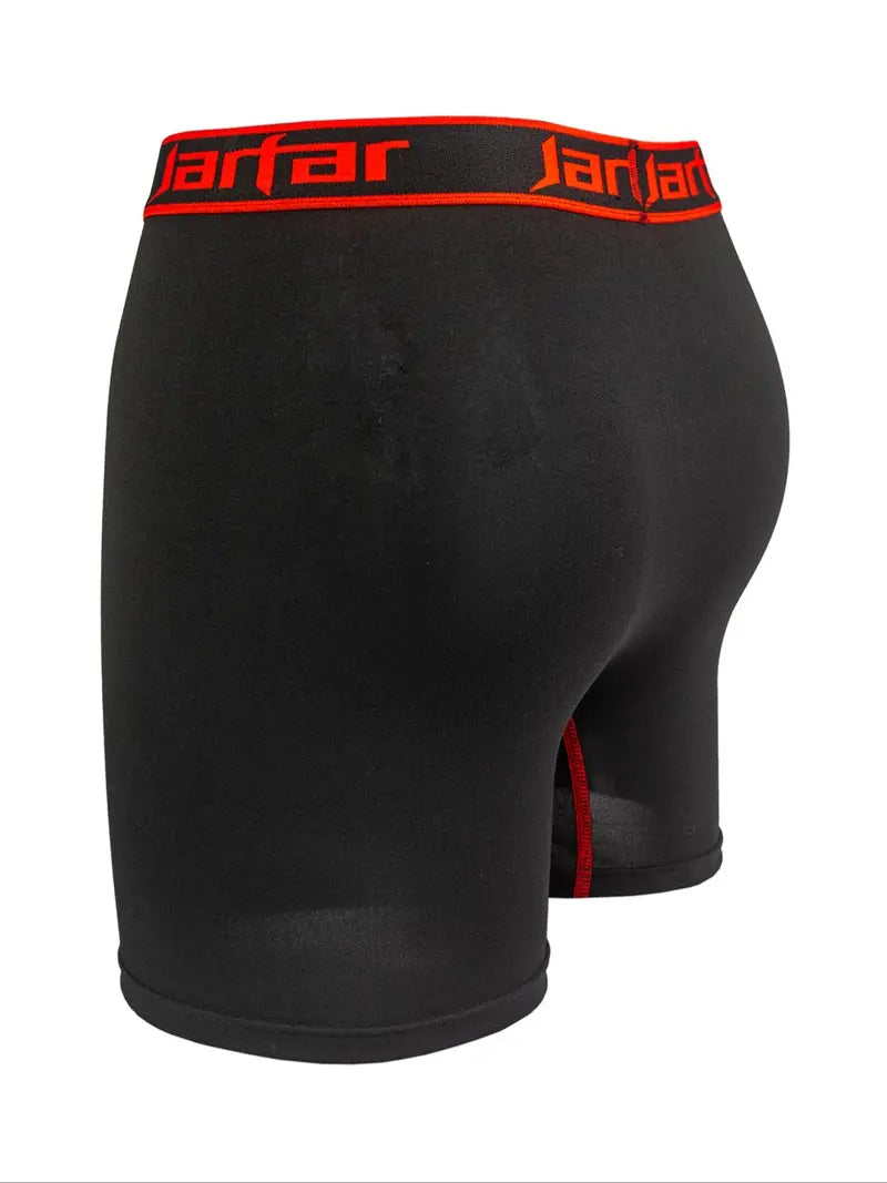 Men's Letter Tape Boxer Brief, Casual Comfy Breathable Underwear for Daily Wear, Men's Underwear for All Seasons