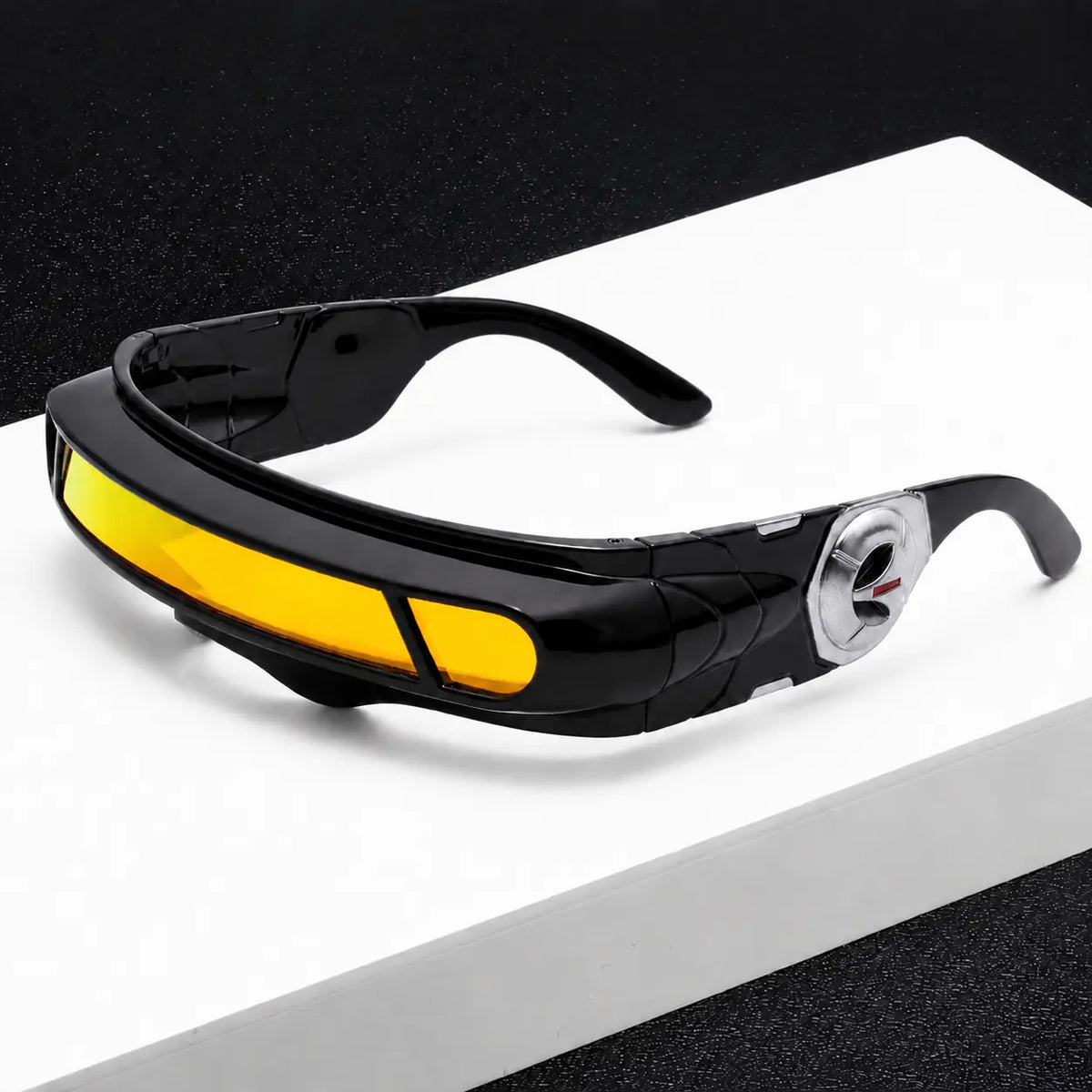 X-Energy Sunglasses Cyclops Future Hero Visor Cyberpunk Eyewear Props, Party Cosplay Festival Comic Game Lens Halloween Costume