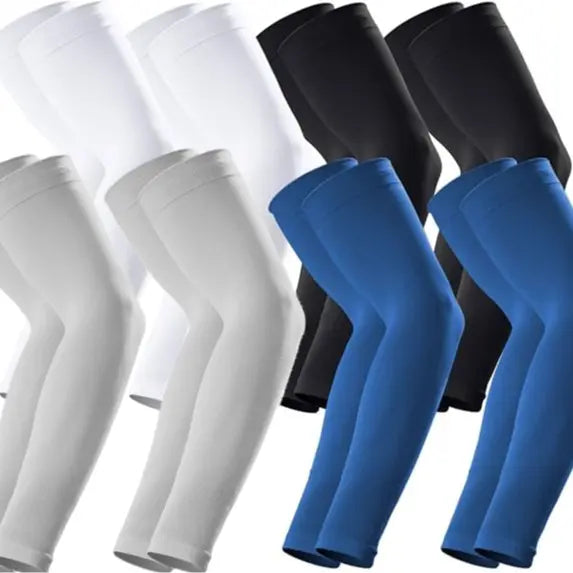 GOUNOD Sun Protection UV Arm Sleeves for Men Women Youth UPF 50+ Compression Cooling Football Sleeves FallFreshness Breast Cancer Awareness Month #Summervibes summerwins,summerwins,father'sdaygifts,campingessentials,campinggear