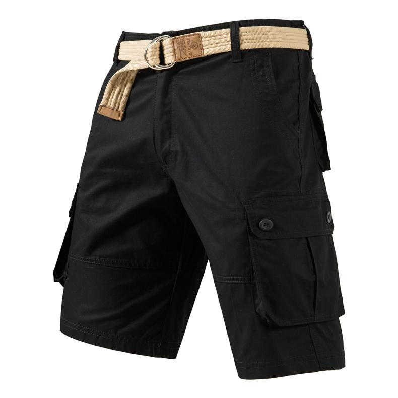 3-pack men’s cargo pants, tactical men’s shorts, men’s shorts with multifunctional pockets, suitable for golf and outdoor activities, men’s hiking shorts, wear-resistant, wrinkle-resistant, breathable shorts