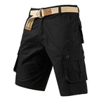 3-pack men’s cargo pants, tactical men’s shorts, men’s shorts with multifunctional pockets, suitable for golf and outdoor activities, men’s hiking shorts, wear-resistant, wrinkle-resistant, breathable shorts