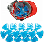 Reusable Cooling Gel Ice Packs, Cold Therapy Inserts For Hard Hats & Sun Hats, Cooling Relief For Construction Workers, Outdoor Activities, Daily Use, Heat Prevention, multi use for summer, perfect gift idea
