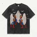 Unisex Halloween Ghost and Pumpkin Graphic Tees, Sweatshirts and Hoodies
