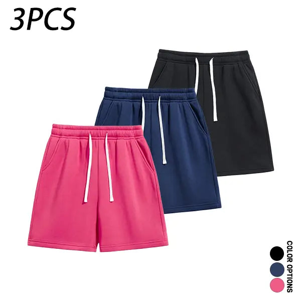 4-Pack Men's Athletic Casual Shorts: Lightweight Everyday Summer Shorts
