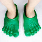 Funny Prank Shoes with Realistic Toenails | Oversized Gag Gift for Costume Parties