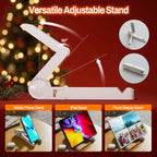 GOMYMO LED Drawing Board for Kids - LED Light Entertainment Toy with Light Effects, Colored Markers, Adjustable Stand, Drawing Templates, Reusable Erasable Doodle/Message Board, Cool Christmas/Viral Christmas Gifts for Boys, Cool Gifts For Kids,techvibes