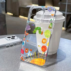 The Very Hungry Caterpillar Clear TPU Case for iPhone 11-17 Series
