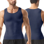 1/2/3/4 Pack Menswear Shapewear Compression Tank Top Daily Casual Undershirt Tummy Control Workout Underwear Shirt Body Shaper Breathable Elastic Soft Stretchy Fabric Sports Sleeveless Fitted