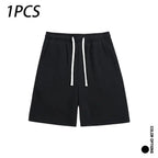 4-Pack Men's Athletic Casual Shorts: Lightweight Everyday Summer Shorts