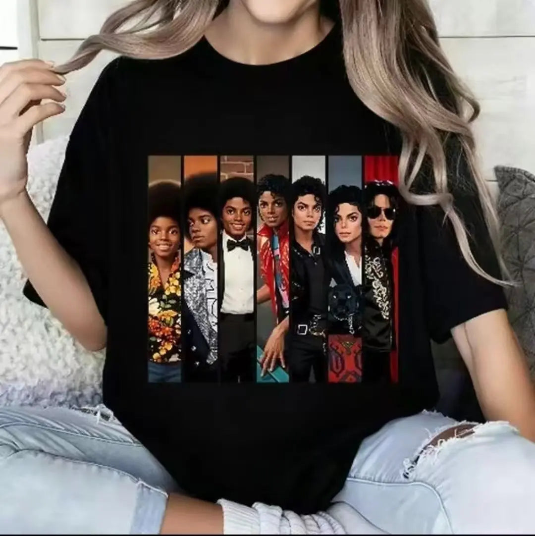 MJ Glove Graphic-Shirt Vintage 90s tee – Iconic King of Pop History Graphic Tee