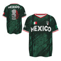 2026 Mexico Soccer Jersey,  Chichén Itzá Pyramid Graphic Retro Soccer Jersey, All over Print, Casual Style for All Seasons, Classic Throwback Jersey Sportswear Top