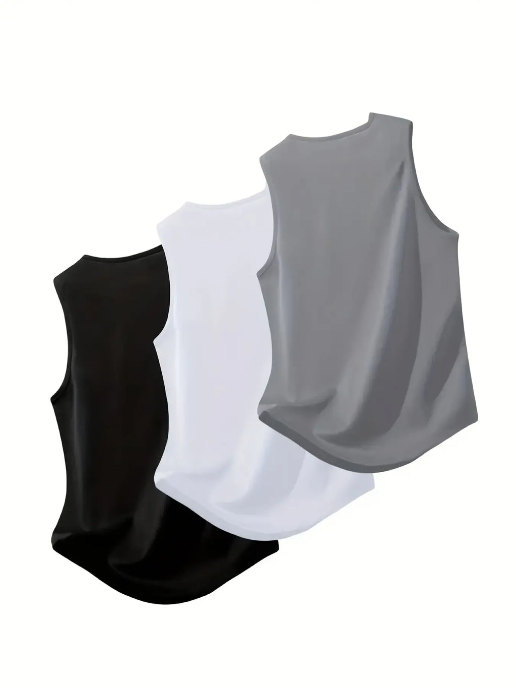Men's Quick-Dry Moisture-Wicking Breathable Tank Tops, Fitness Workout Vest, Casual Sports Gym Sleeveless Shirts, Running Training, Usa Letter Print, Multiple Colors