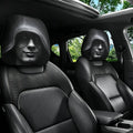 Deals For You Days Mysterious Hooded Figure Headrest Covers 2 Pack, Dark Gothic Style Universal Car Seat Decor, Durable Interior Parts for Daily Commute & Auto Decoration，Universal Auto Seat Accessories，Great Gift for Car Lovers, Cars, Accessories For Car