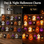 USB-Powered Pumpkin LED String Lights, 59.06–118.11-Inch Halloween & Fall Hanging Garland, Warm Festive Lights for Mantel, Window, Bedroom, Party, Thanksgiving & Home Decor