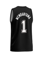 Men's Basketball Jersey Vintage Embroidered Casual Training T-Shirt, Sporty V-Neck Mesh Short Sleeve, All Seasons Loose Fit