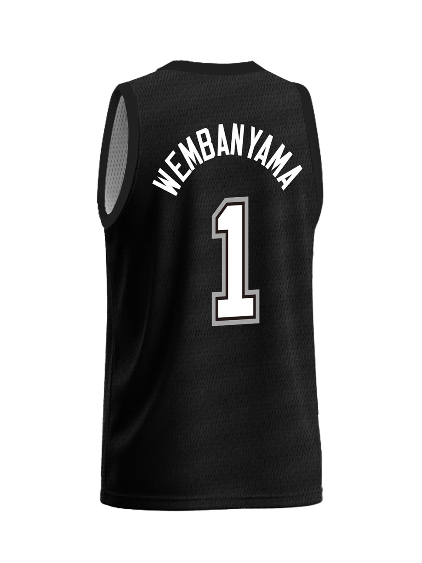 Men's Basketball Jersey Vintage Embroidered Casual Training T-Shirt, Sporty V-Neck Mesh Short Sleeve, All Seasons Loose Fit