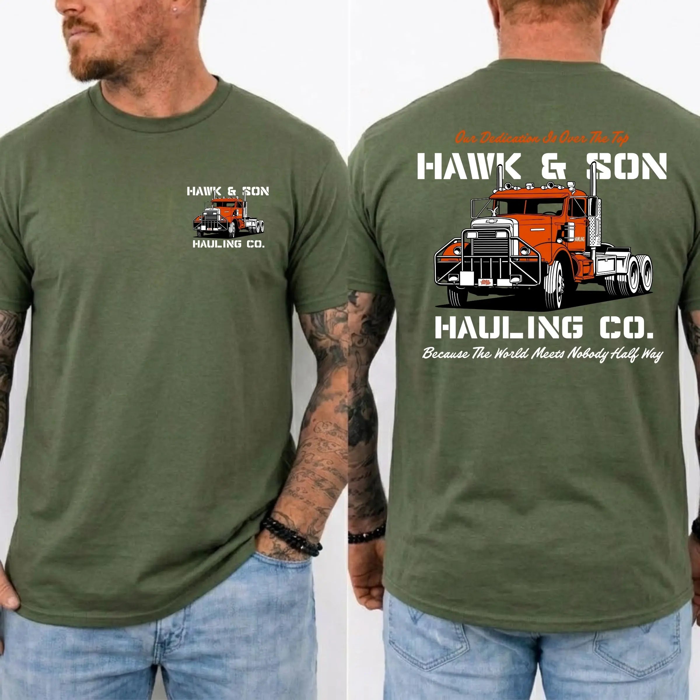 Over The Top Trucker Shirt, Vintage Arm Wrestling Movie TShirt, Classic 80s Graphic Tee, Gift For Truck Drivers, MADE IN USA