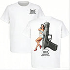 Vintage Tactical Gun Graphic T-Shirt for Men & Women