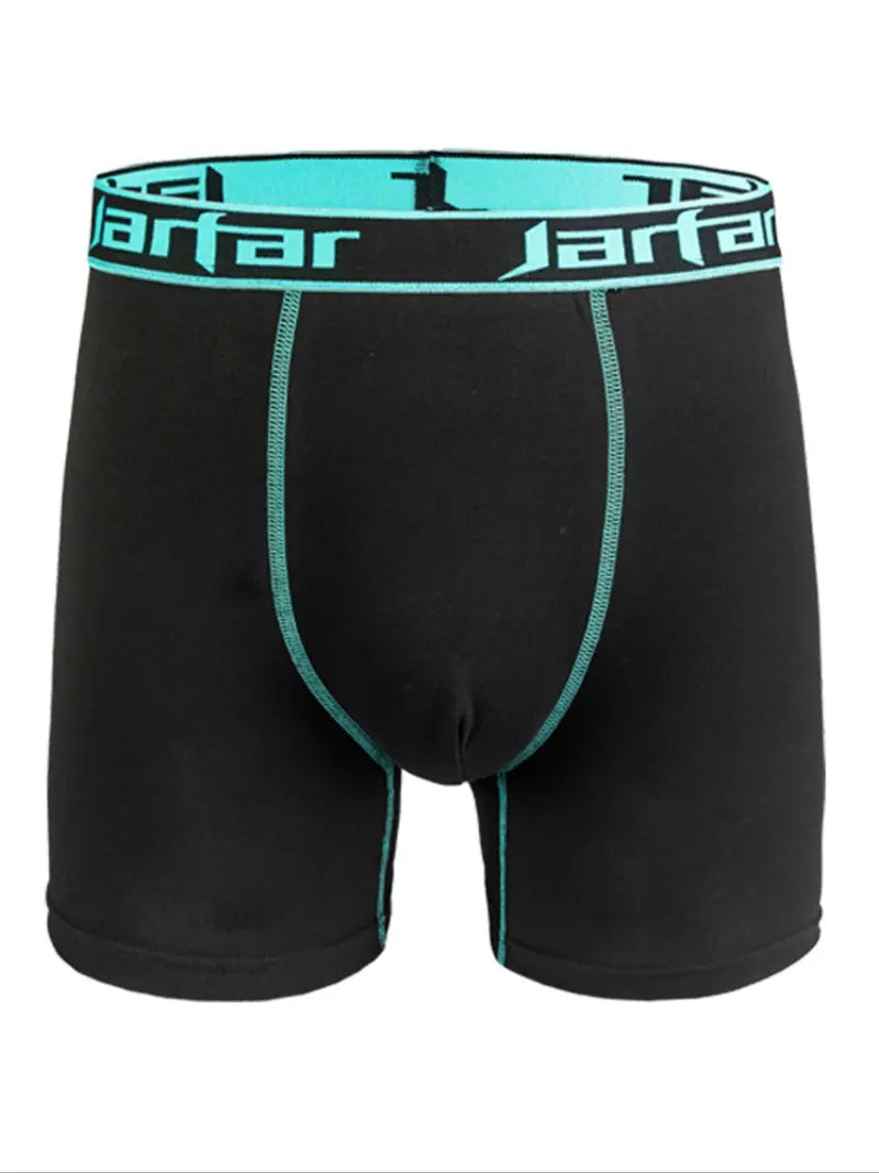 Men's Letter Tape Boxer Brief, Casual Comfy Breathable Underwear for Daily Wear, Men's Underwear for All Seasons