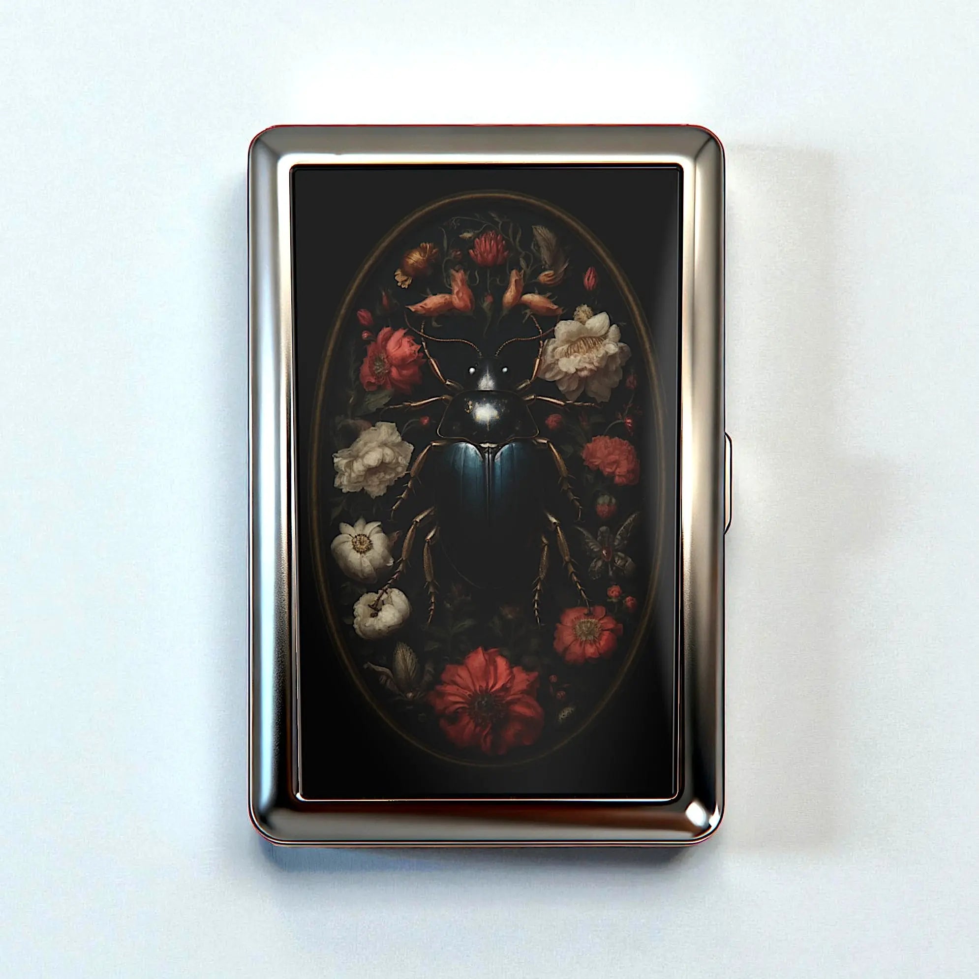 10 Styles Metal Wallet - Vintage Card Holder Trinkets Box Tin Versatile Case Business Card ID Holder