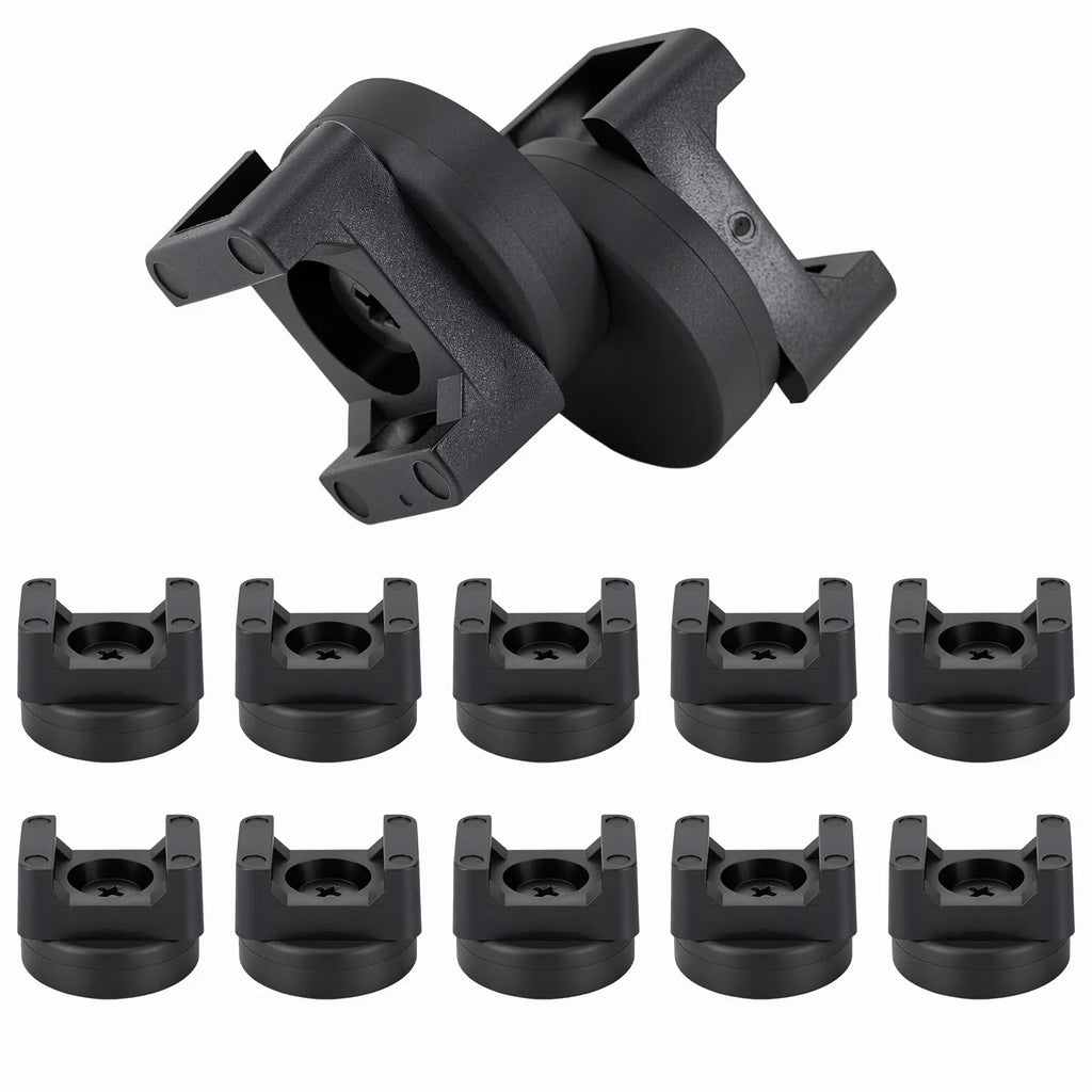 GJAHSH Heavy-Duty Magnetic Cable Tie Mounts, 22mm Magnetic Zip Tie Mount Bases, 22lbs Strong Magnetic Wire Holders and Cable Organizers for Home, Office, Marine, and Electrical Wire Management