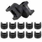 GJAHSH Heavy-Duty Magnetic Cable Tie Mounts, 22mm Magnetic Zip Tie Mount Bases, 22lbs Strong Magnetic Wire Holders and Cable Organizers for Home, Office, Marine, and Electrical Wire Management