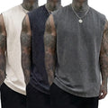Unisex 3-Pack Vintage Heavyweight Cotton Tank Tops