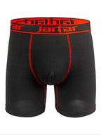 Men's Letter Tape Boxer Brief, Casual Comfy Breathable Underwear for Daily Wear, Men's Underwear for All Seasons
