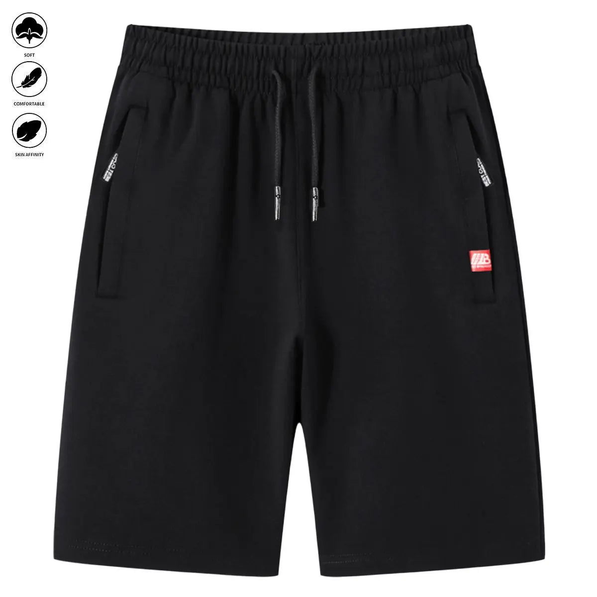 4-Piece Men's Casual Breathable Summer Sports Shorts with Pullstring and Zipper for Beach Outdoor Activities Cycling Daily Wear,summerwins