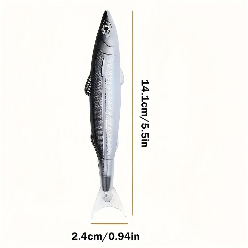 Fish Shaped Ballpoint Pen, 1/3 Pcs Cute Ocean Fish Ballpoint Pen, Creative Salty Fish Simulation Pen, Pens for Students and Adults, Gift Pen