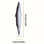 Fish Shaped Ballpoint Pen, 1/3 Pcs Cute Ocean Fish Ballpoint Pen, Creative Salty Fish Simulation Pen, Pens for Students and Adults, Gift Pen