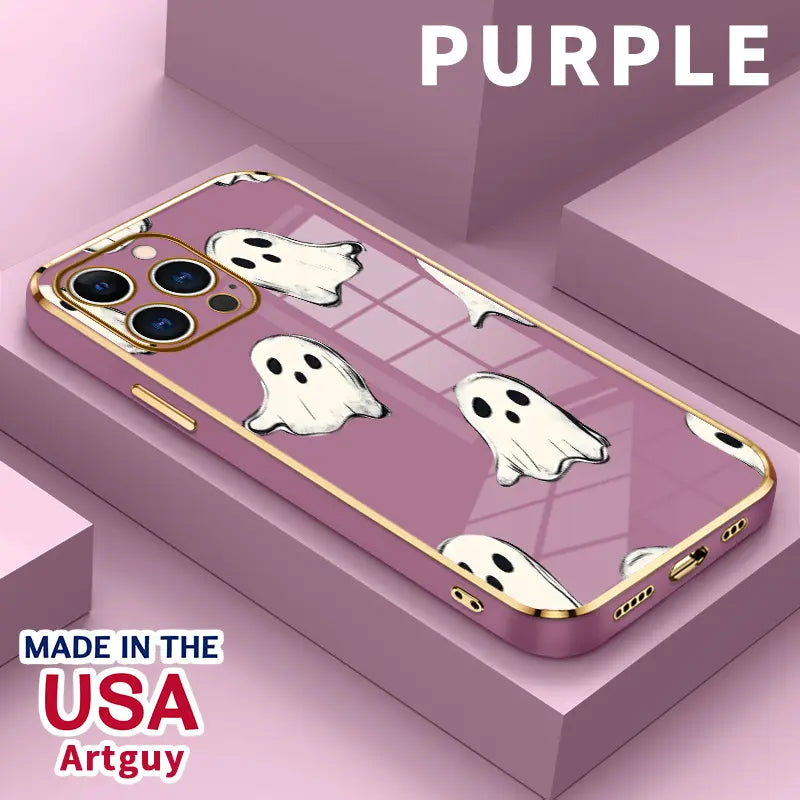 Electroplated Shockproof Ghost Phone Case for iPhone