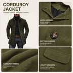 Mens Solid Color Stand Collar Buttons Pockets Jacket Cardigan Suit For Spring Autumn Daily Business Casual Commute Outdoor Dating Travel Everyday Male Fashion Suit Jacket Outfit Formal Menswear Loose Overall Stylish
