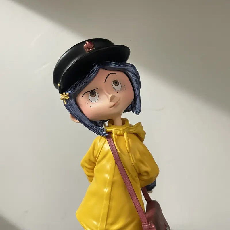 Ghost Mom Caroline + Cat Q Version Standing Model, Desktop Decorative Figure, collectible figures, Anime Boxed Handmade Toy, Perfect Gift for Collectors