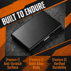 RFID Blocking Stainless Steel Card Holder