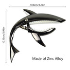 Zinc Alloy Guitar Capo Shark Capo for Acoustic and Electric Guitar with Good Hand Feeling, No Fret Buzz and Durable,Gift for Musicians