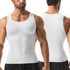 1/2/3/4 Pack Menswear Shapewear Compression Tank Top Daily Casual Undershirt Tummy Control Workout Underwear Shirt Body Shaper Breathable Elastic Soft Stretchy Fabric Sports Sleeveless Fitted