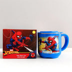 Marvel Officially Licensed Spider-Man 3D Mug, Stainless Steel Insulated Coffee Cup with Lid & Straw, 260ml/320ml, Aesthetic Desk Decor, Back to School Teen Boy Gamer Gift, Heavy Duty Leakproof Travel Tumbler