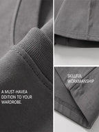 summervibes Men's 3PCS 100% cotton Crew Neck T-Shirts Set - Soft Loose Fit Navy Gray Black Tees for Casual Daily Wear Crewneck Classic