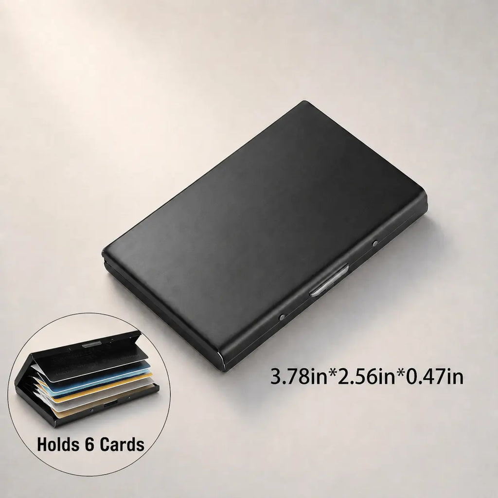 RFID Blocking Stainless Steel Card Holder