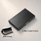 RFID Blocking Stainless Steel Card Holder