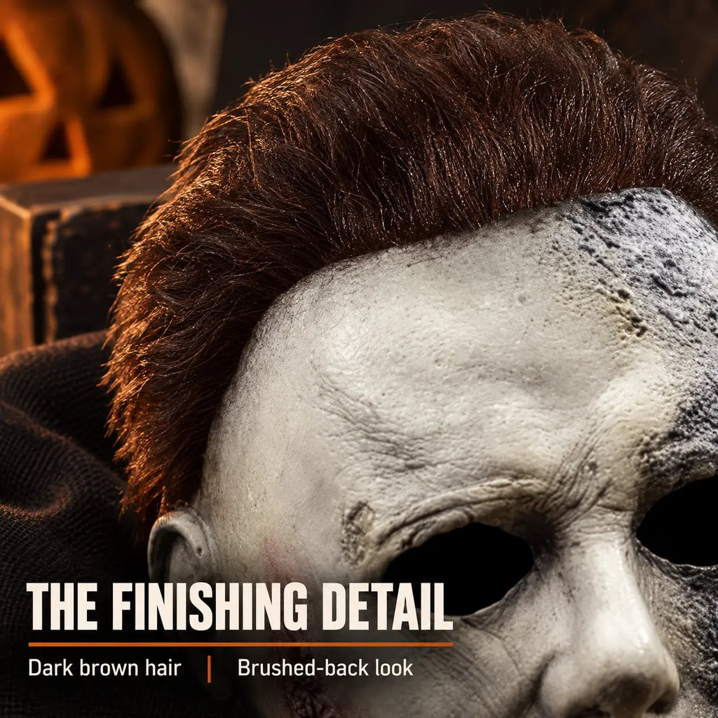 Michael Myers Mask & Scary Skull Mask, Halloween Horror Masquerade Men's & Women's Cosplay Party Mask, Bloody Michael Myers & Scary Skull Adult Costume Scary Cosplay The terrifying atmosphere is at its peak
