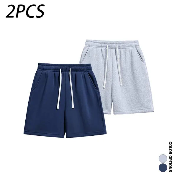 4-Pack Men's Athletic Casual Shorts: Lightweight Everyday Summer Shorts