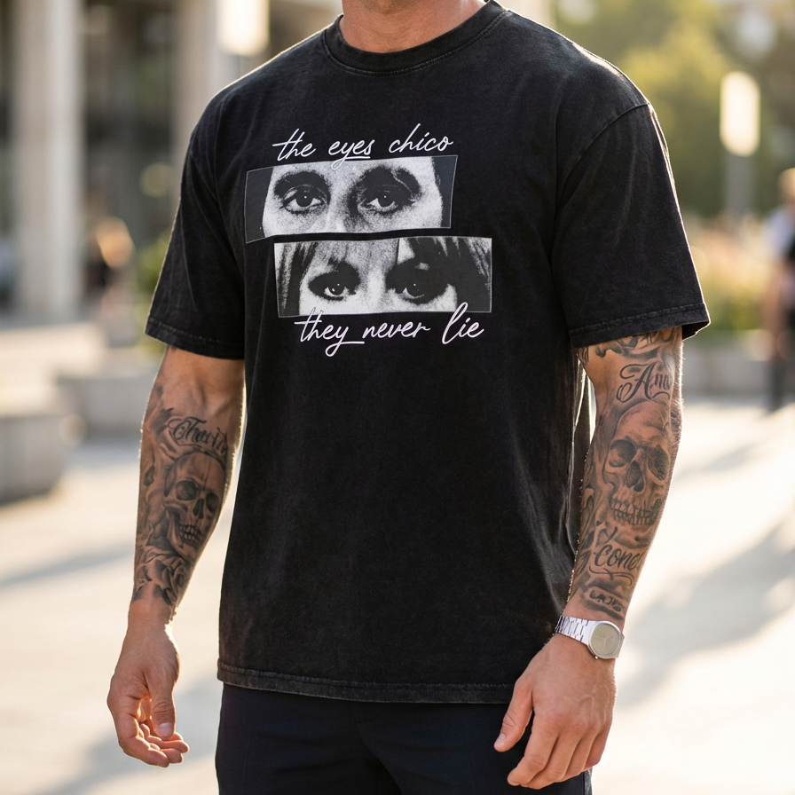 Scarface Movie Graphic Tee | Vintage Gangster Style 100% Cotton Streetwear